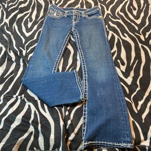 - Girl’s Bootcut Jeans by True Religion Brand.  EUC!